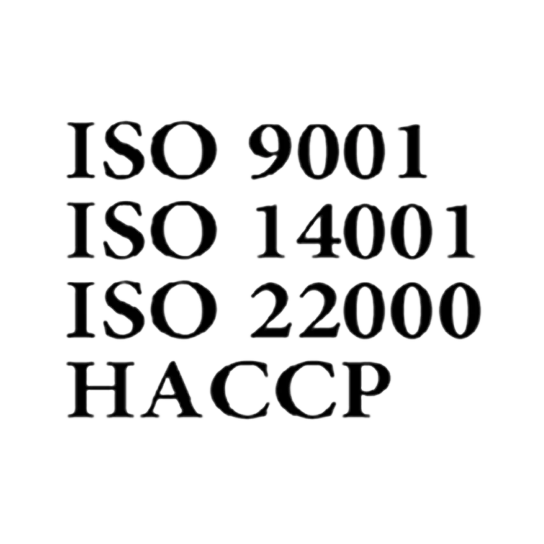 Certification ISO